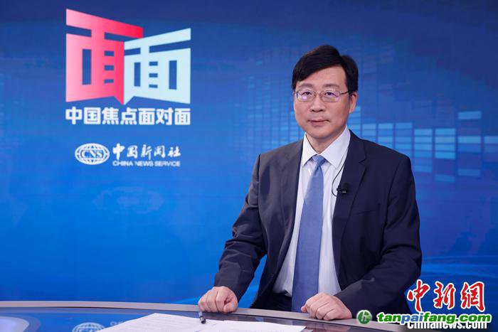 國家氣候變化專家委員會副主任、中國科學院科技戰(zhàn)略咨詢研究院研究員王毅日前在北京接受<a target='_blank'  data-cke-saved-href='/' href='/'>中新社</a>“中國焦點面對面”專訪。<a target='_blank'  data-cke-saved-href='/' href='/'>中新社</a>記者 蔣啟明 攝