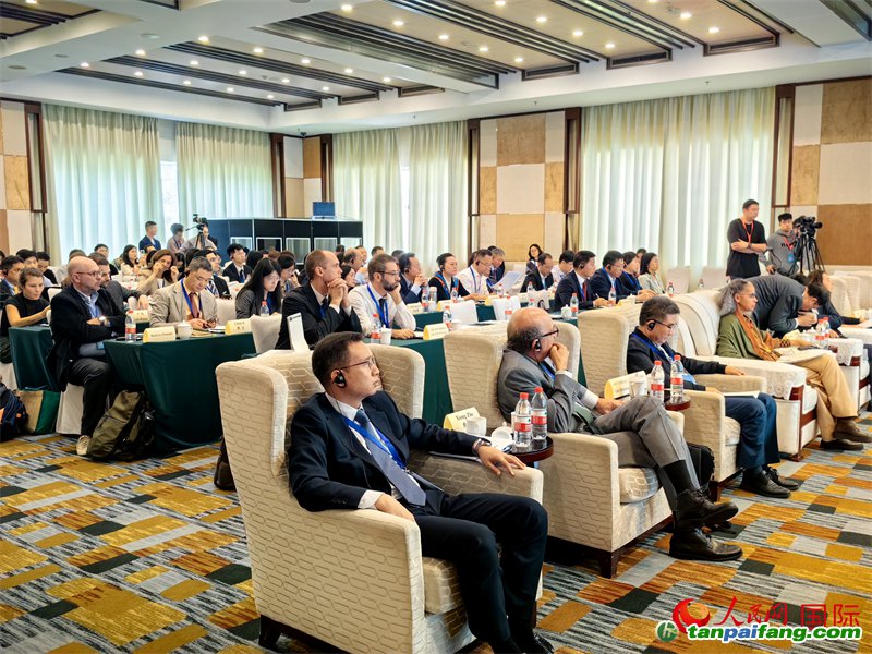 “通往COP30之路：中巴植樹造林和碳匯合作研討活動”現(xiàn)場。人民網(wǎng)記者 符園園攝