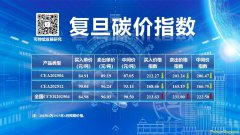 2025年4月復(fù)旦碳價指數(shù)發(fā)布！